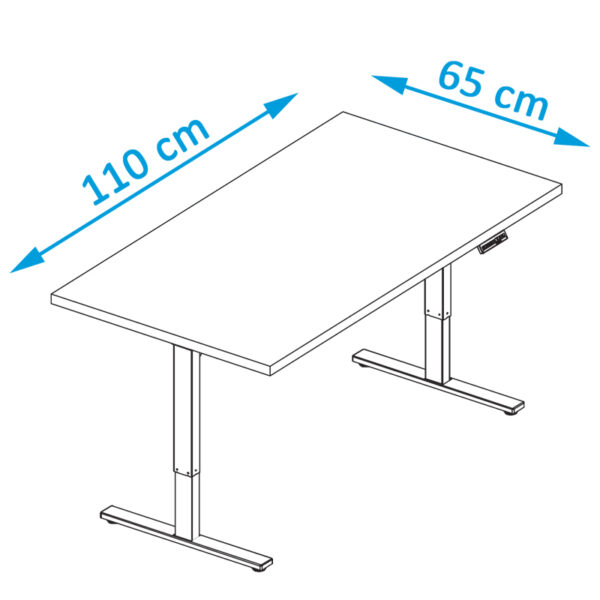 настільний невеликий офісний стіл білий стіл