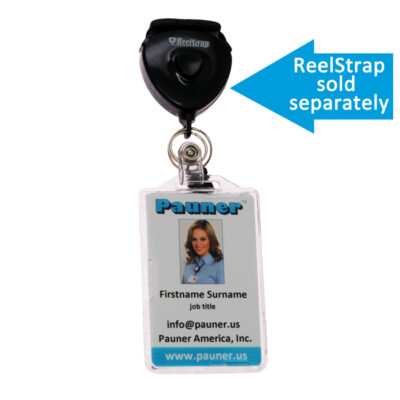 badge holder retractable id card reel