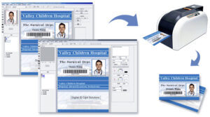 id printer badge printing software